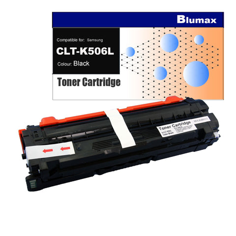 Blumax Alternative for Samsung CLT-K506L Black Toner Cartridges