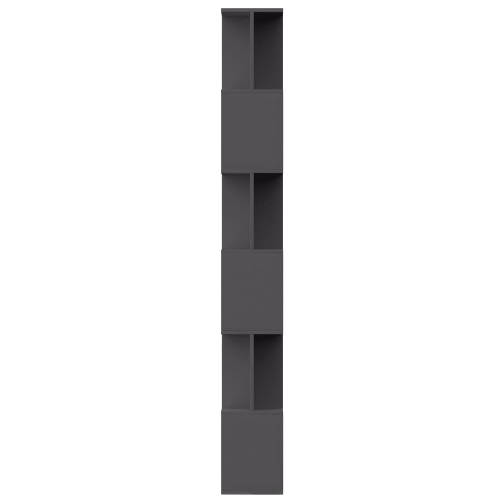 Book Cabinet/Room Divider Grey 80x24x192 cm Chipboard