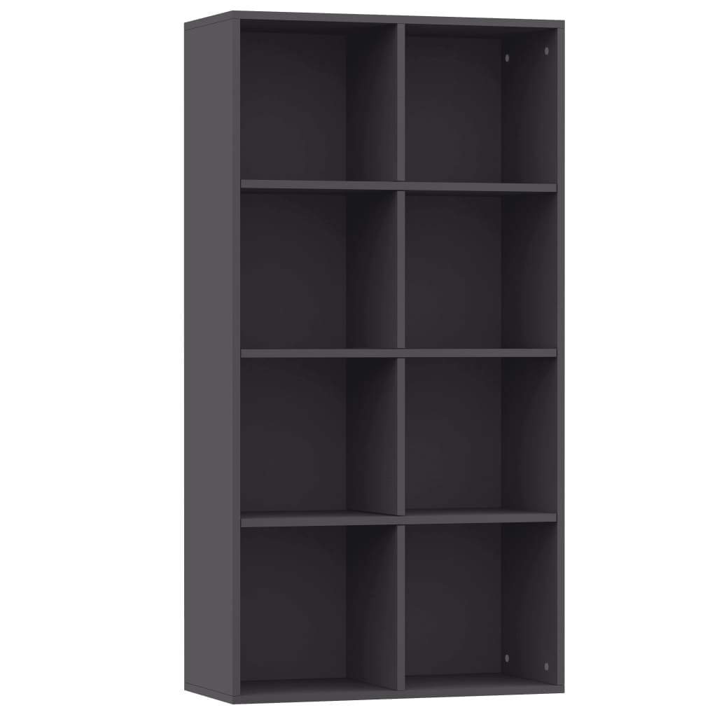 Book Cabinet/Sideboard Grey 66x30x130 cm Chipboard