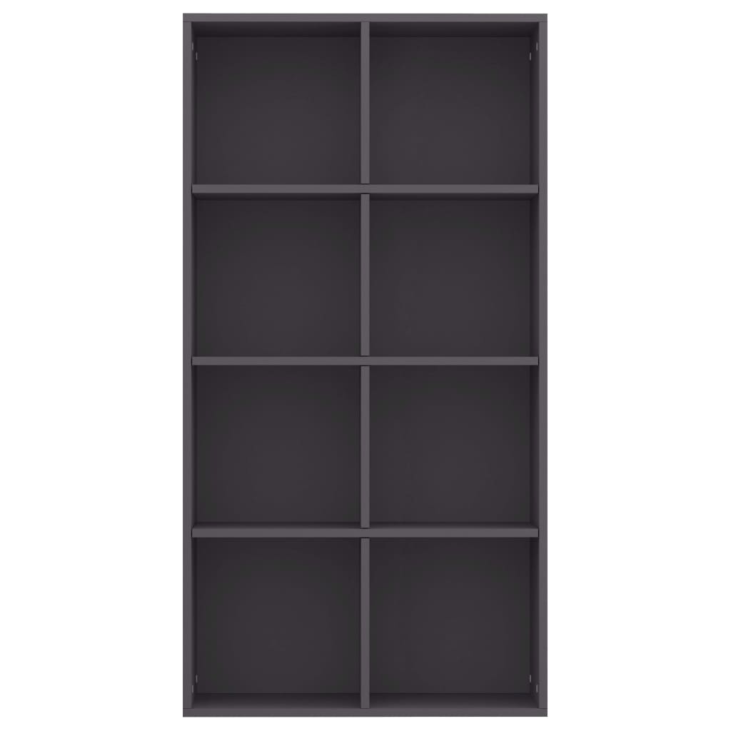 Book Cabinet/Sideboard Grey 66x30x130 cm Chipboard