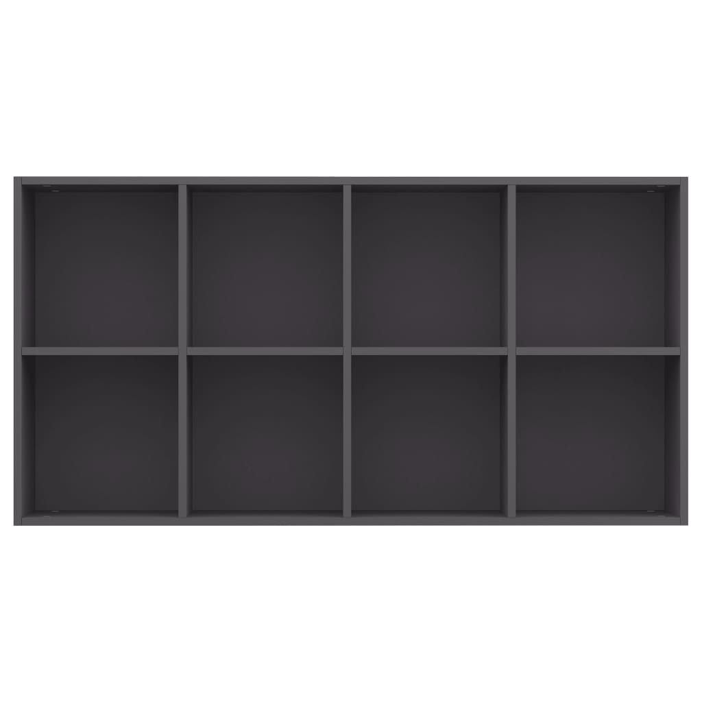 Book Cabinet/Sideboard Grey 66x30x130 cm Chipboard