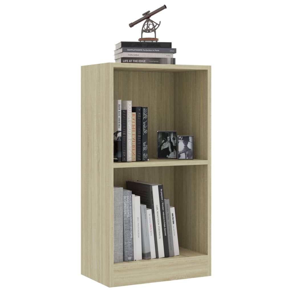 Bookshelf Sonoma Oak 40x24x75 cm Chipboard