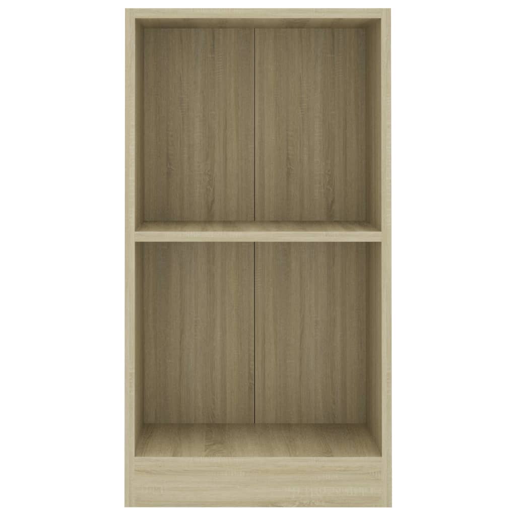 Bookshelf Sonoma Oak 40x24x75 cm Chipboard