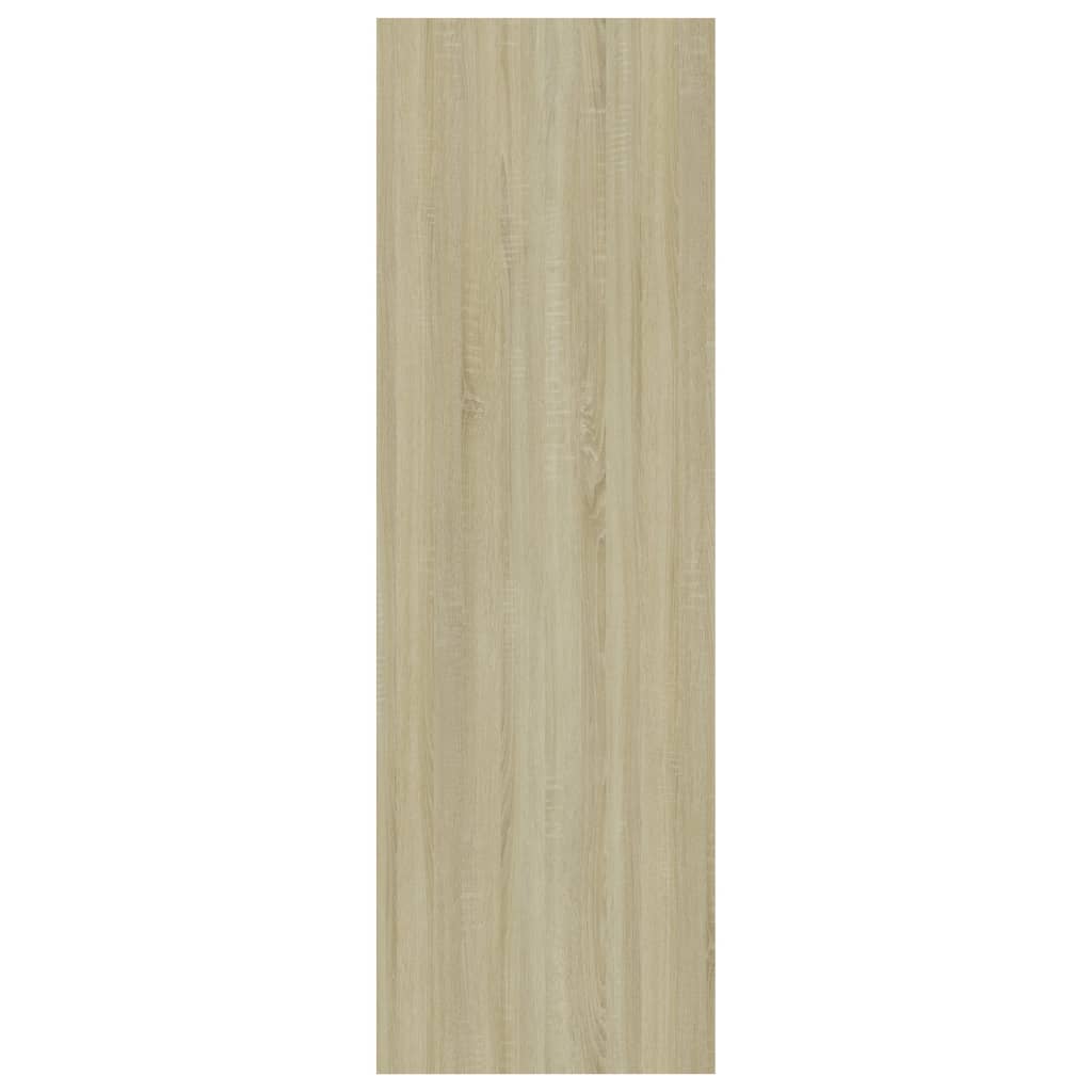 Bookshelf Sonoma Oak 40x24x75 cm Chipboard