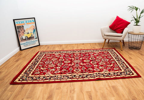 Bordeaux black c171127/216 classy rug