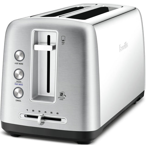 BREVILLE THE TOAST CONTROL LONG 2 SLICE TOASTER