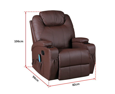 Brown Massage Sofa Chair
