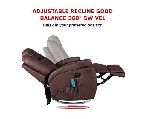 Brown Massage Sofa Chair