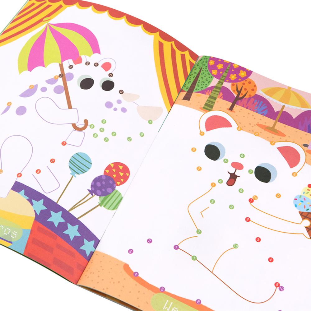 toys for above 3 years above Bulk 3 Dot-To-Dot Animals/Colouring/Drawing Books