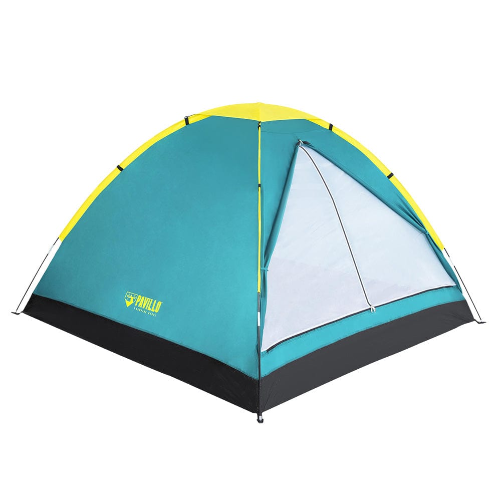 Camping Tent Pop Up Canvas Hiking Beach Sun Shade Camp 3 Person Dome