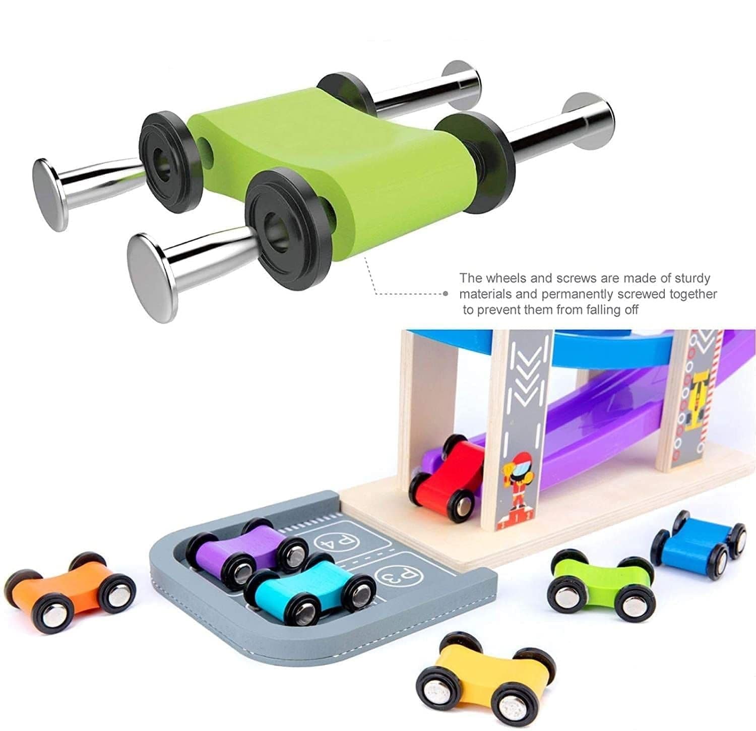 Car Ramp Racer Toy for Toddler