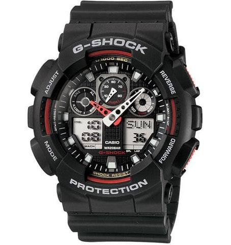 Casio G-Shock Mens Watch GA-100-1A4 GA-100-1A4DR
