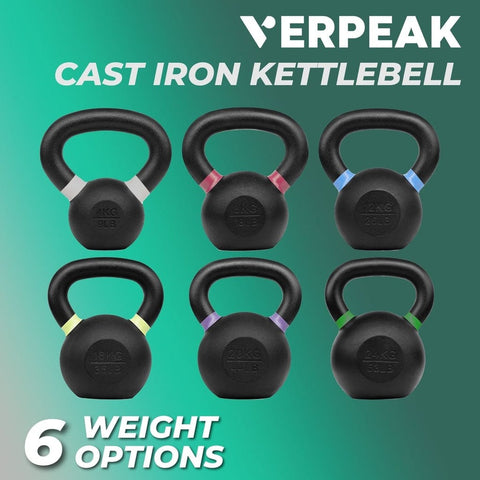 Cast Iron Kettlebell 4Kg Vp-Kb-107-Bu