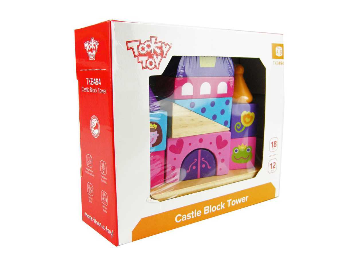 toys for infant Castle Block Tower