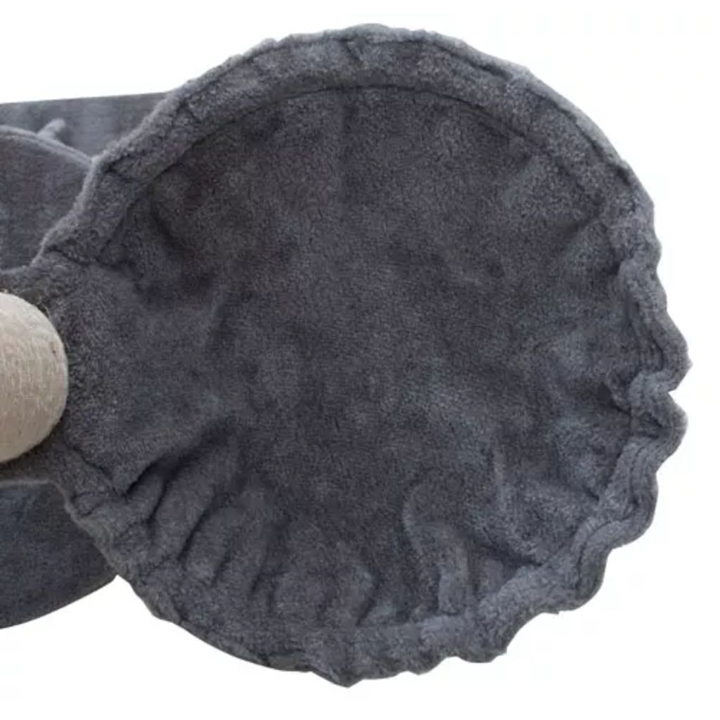 Cat Play Tree Deluxe 230-260 cm Grey Plush