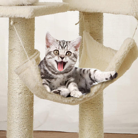 pet products Cat Scratching Perch Post Tree Gym House Condo Furniture Scratcher