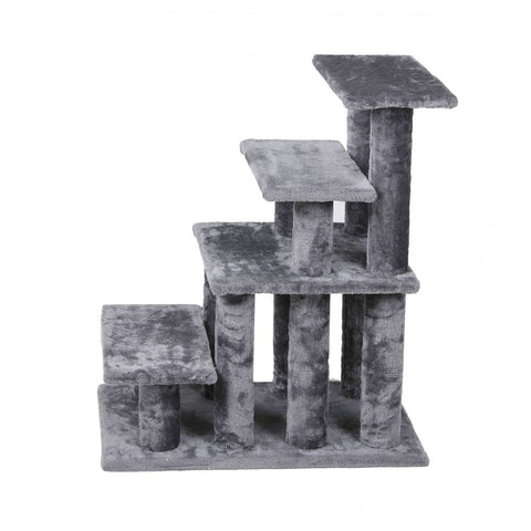 Cat Tree Beastie Scratching Condo Tower Scratcher Climbing Grey