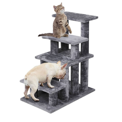 Cat Tree Cat Tree Beastie Scratching Condo Tower Scratcher Climbing Grey