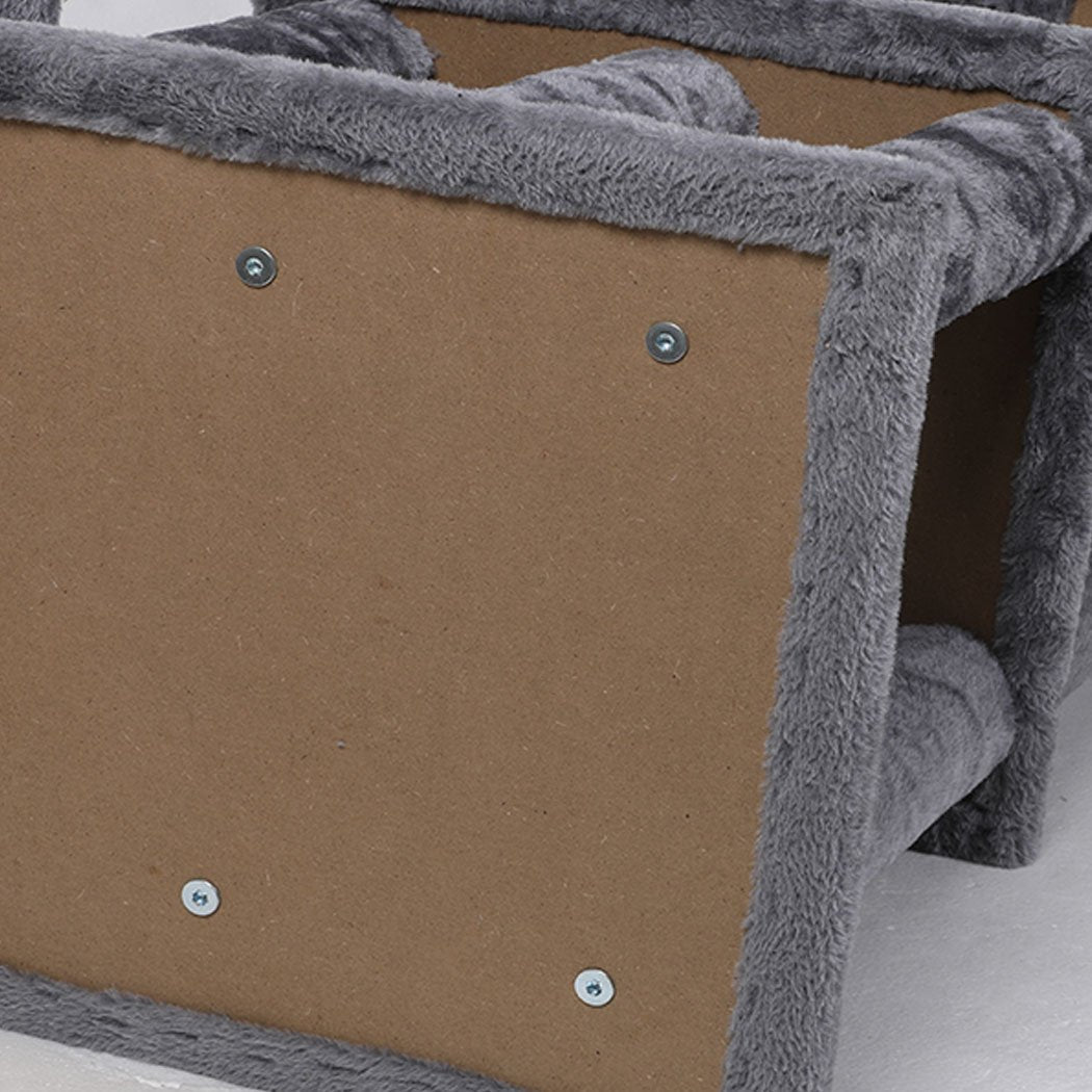 Cat Tree Cat Tree Beastie Scratching Condo Tower Scratcher Climbing Grey