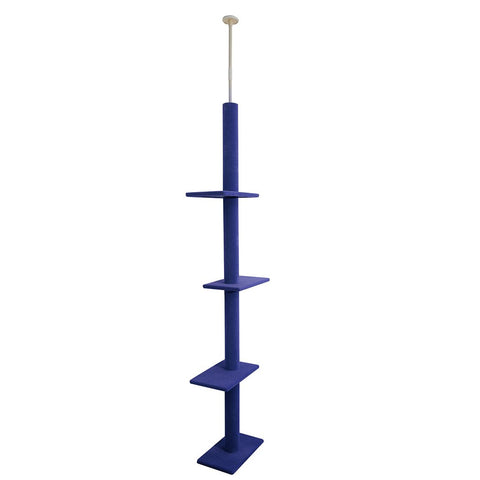 Pet Products Cat Tree Scratching Post Scratcher Tower Condo House Furniture Ceiling High Black