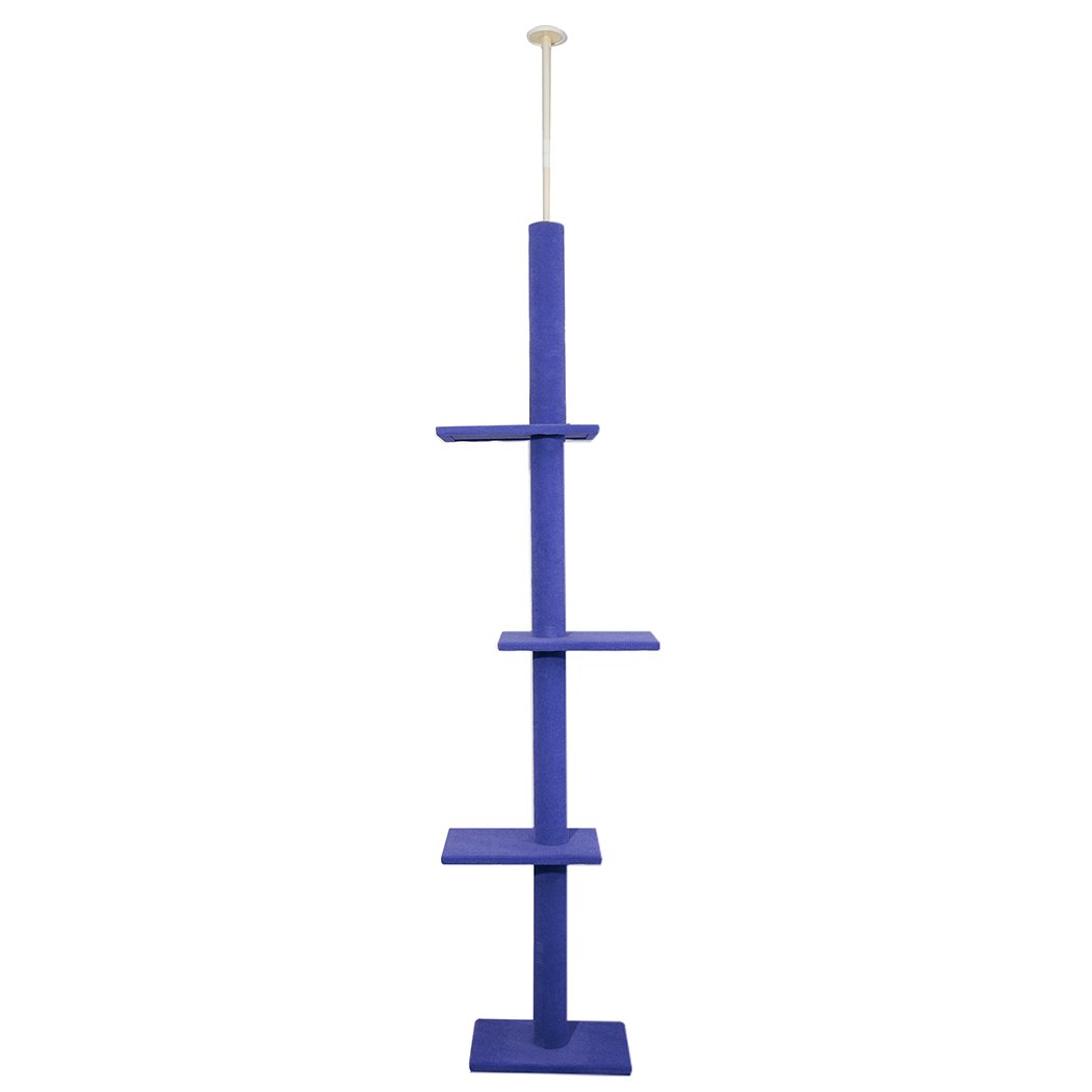 Pet Products Cat Tree Scratching Post Scratcher Tower Condo House Furniture Ceiling High Black