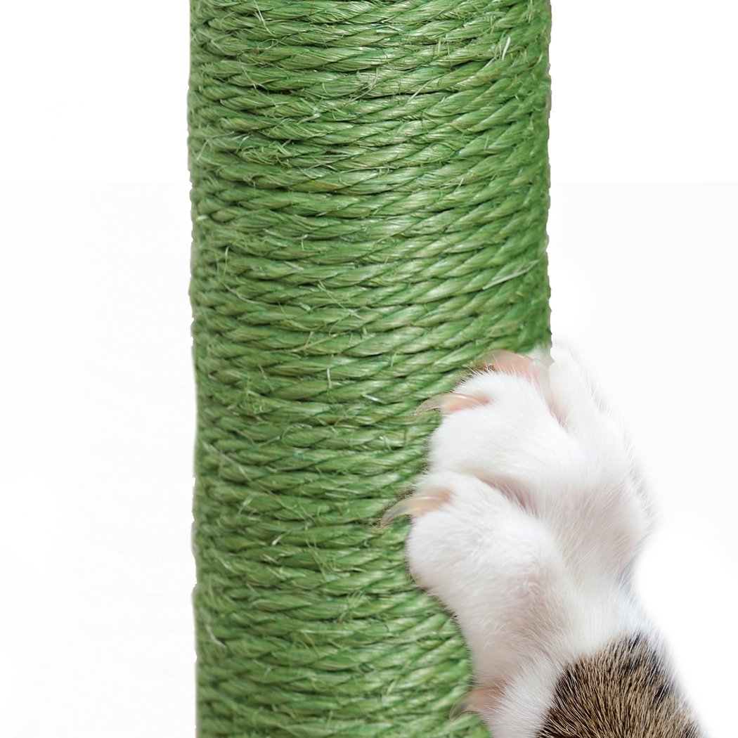 Cat Tree Cat Tree Tower Play Pet Activity Kitty Bed-Green