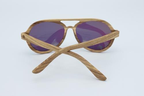 Cat wood sunglasses