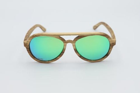 Cat wood sunglasses