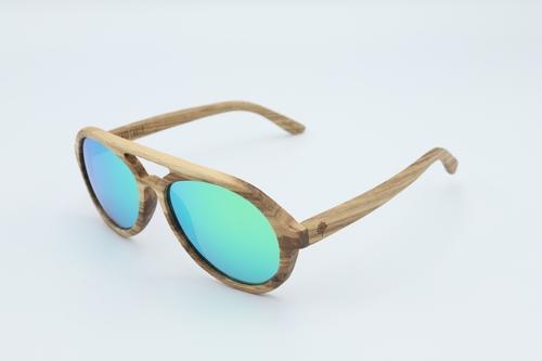 Cat wood sunglasses