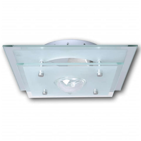 Ceiling Lap Glass Square Crystal