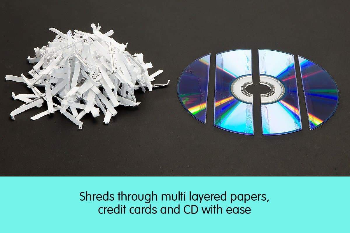 Centurion 18L 7 Sheet Paper CD Credit Card Shredder
