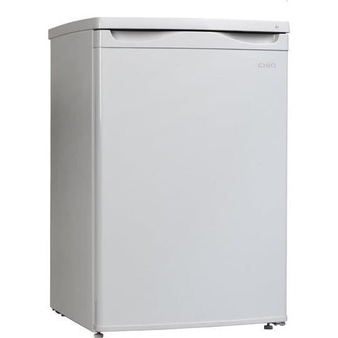 Chiq 80l upright freezer (white)