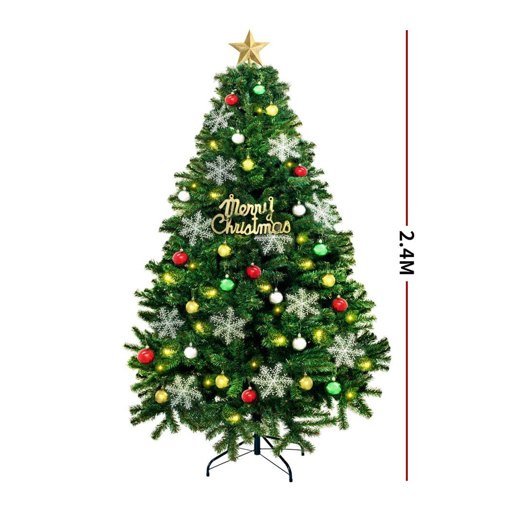 Christmas Tree Kit With Led Light 2.4M Type2