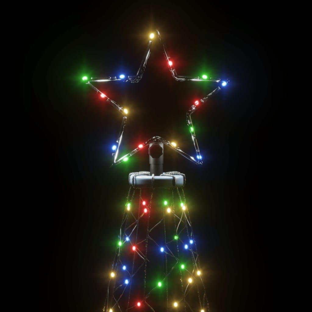 Christmas Tree with Spike Colourful 1400 LEDs