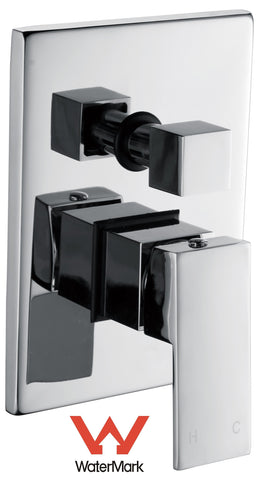 Bathroom Accessories Chrome Bathroom Shower Wall Mixer Diverter