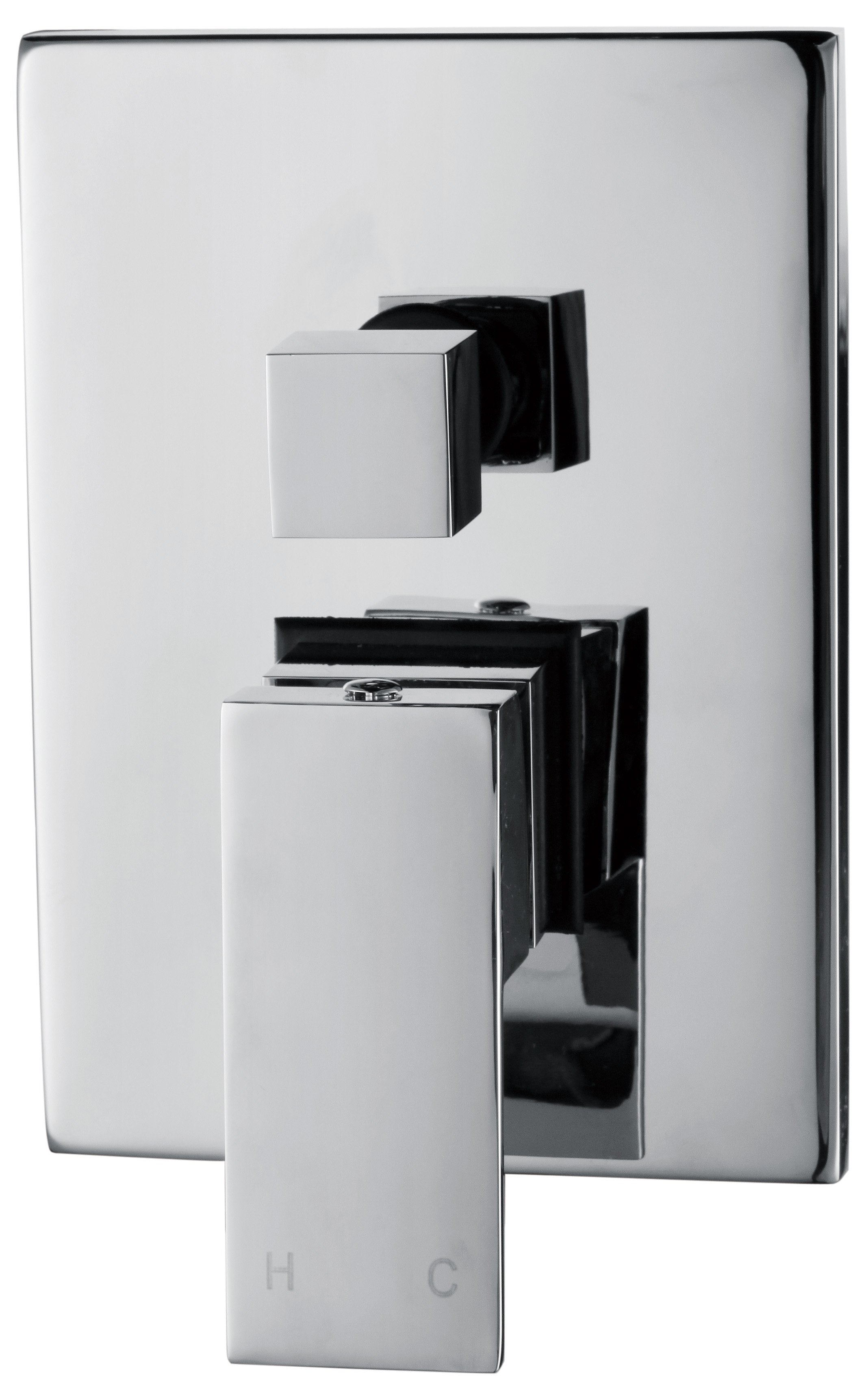Bathroom Accessories Chrome Bathroom Shower Wall Mixer Diverter