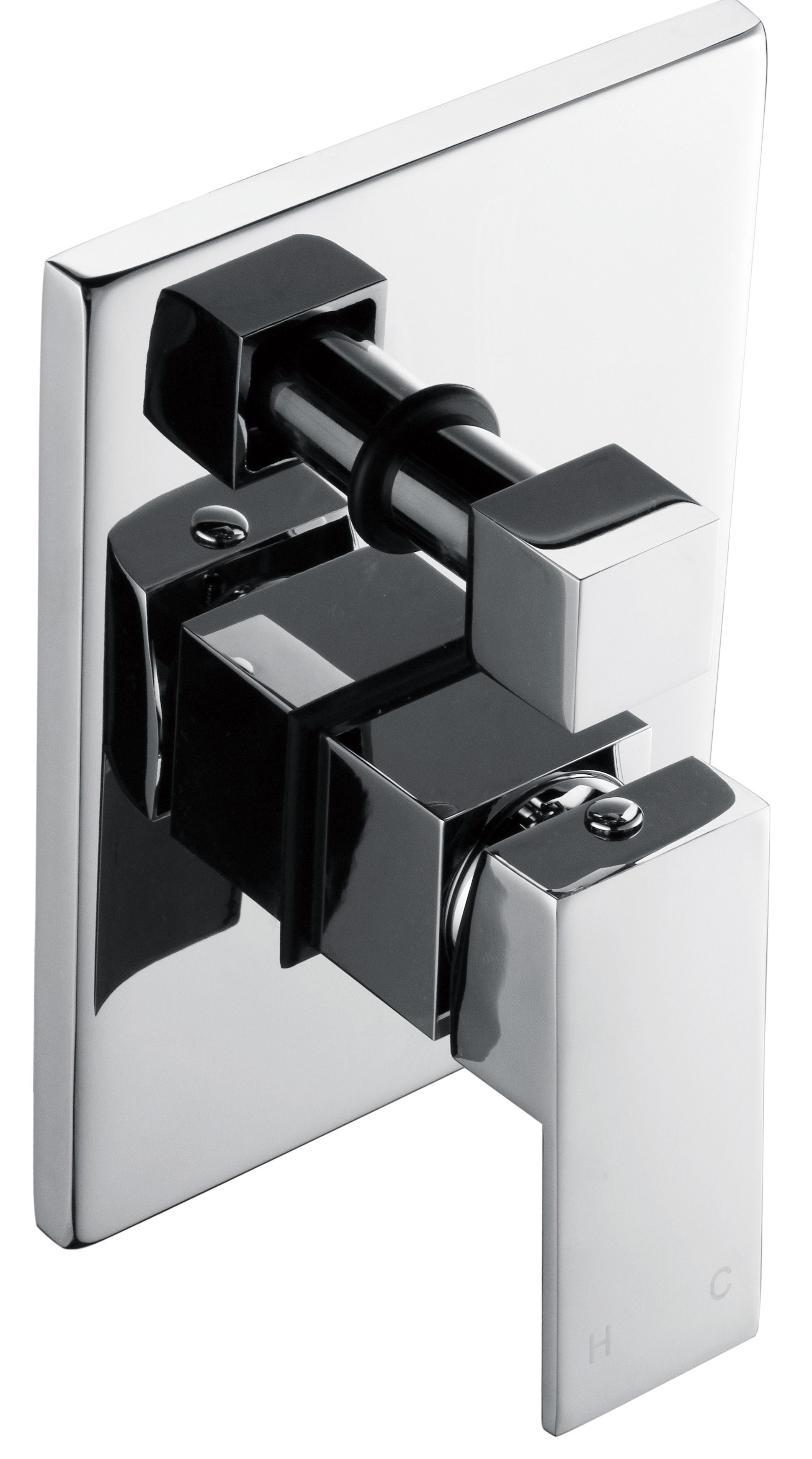 Bathroom Accessories Chrome Bathroom Shower Wall Mixer Diverter