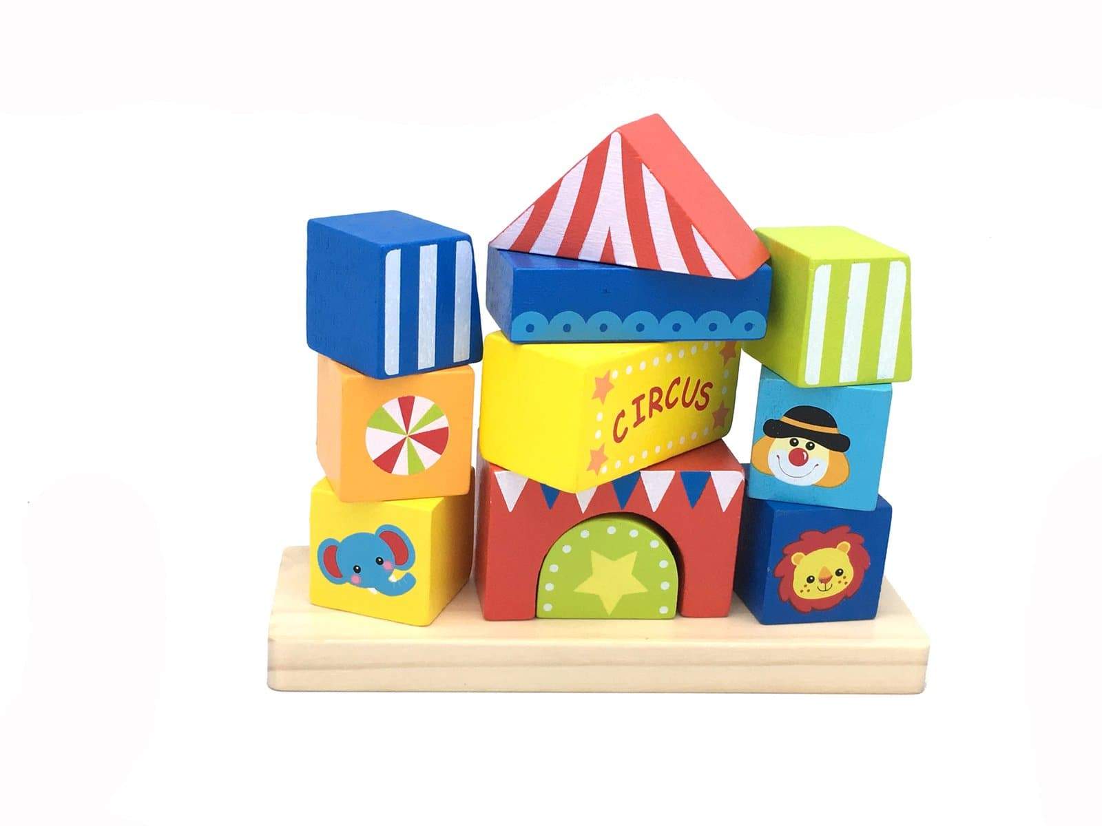 toys for infant Circus Block Tower