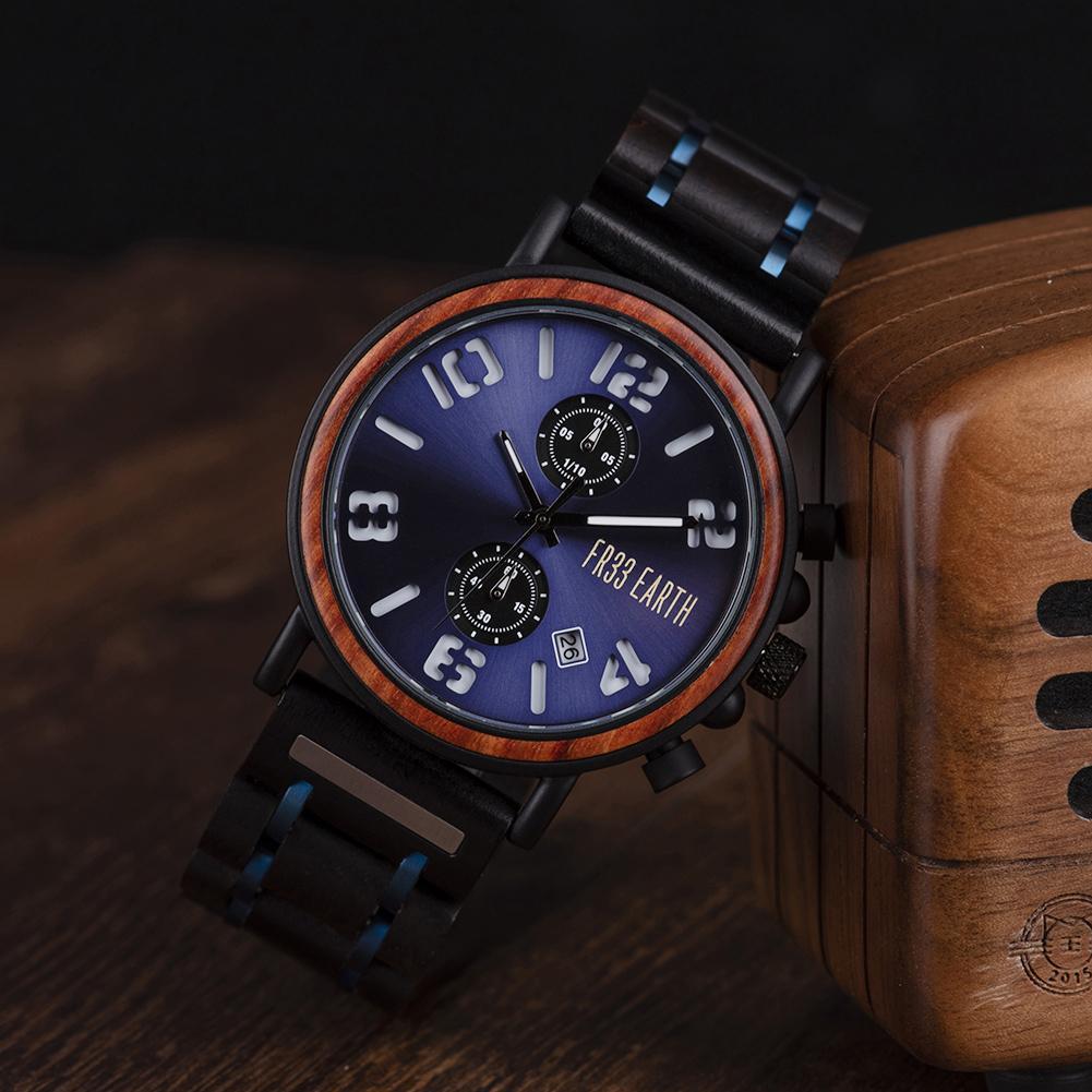 Cirque Walnut Watch