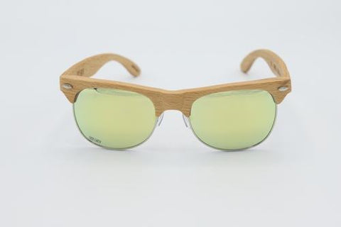 Classic style wood sunglasses