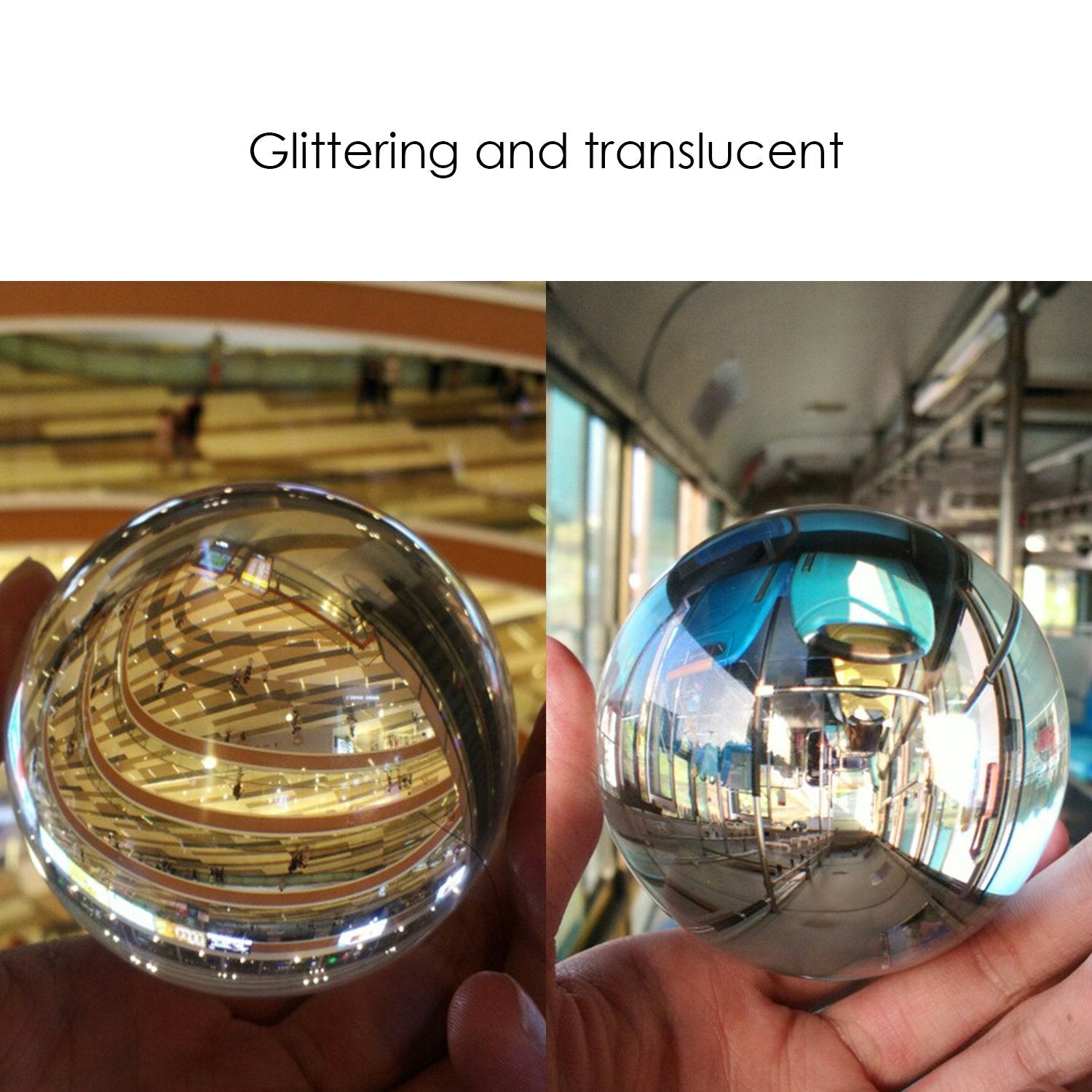 Others Clear Glass Healing Crystal Ball