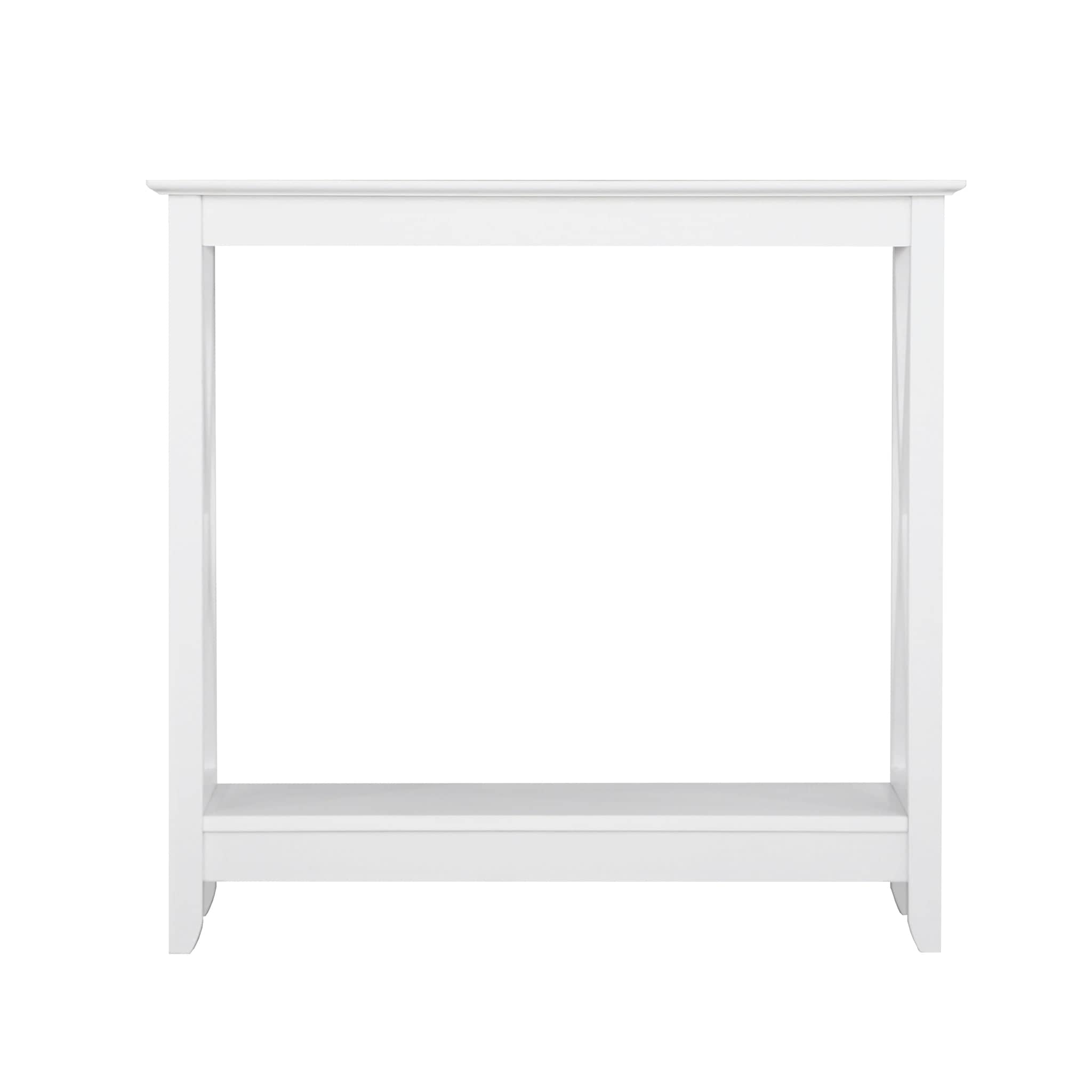 Coastal Console Table in White