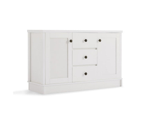Coastal Style Sideboard Buffet Unit-white