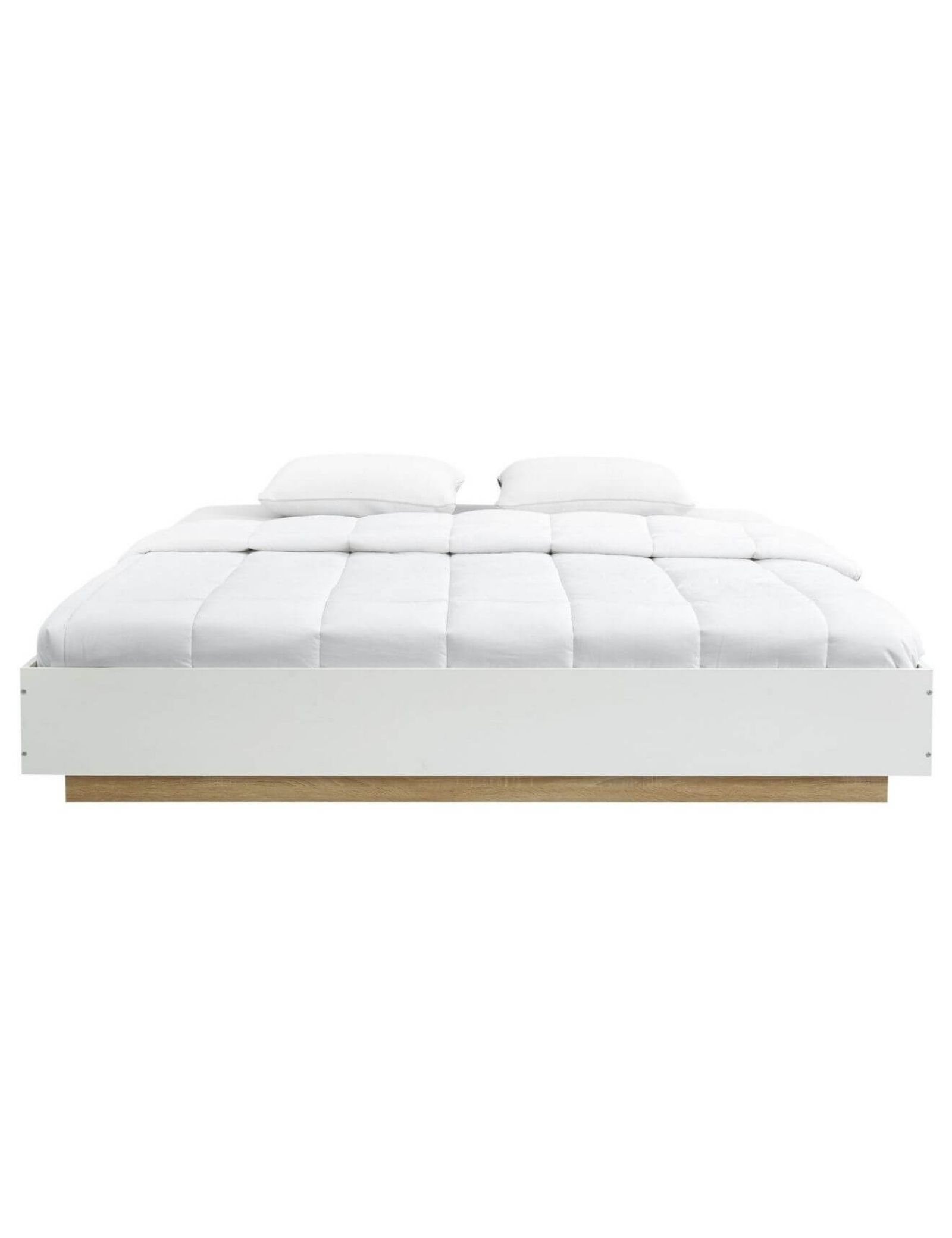 Bedroom Coastal Styling Bedframe White Oak