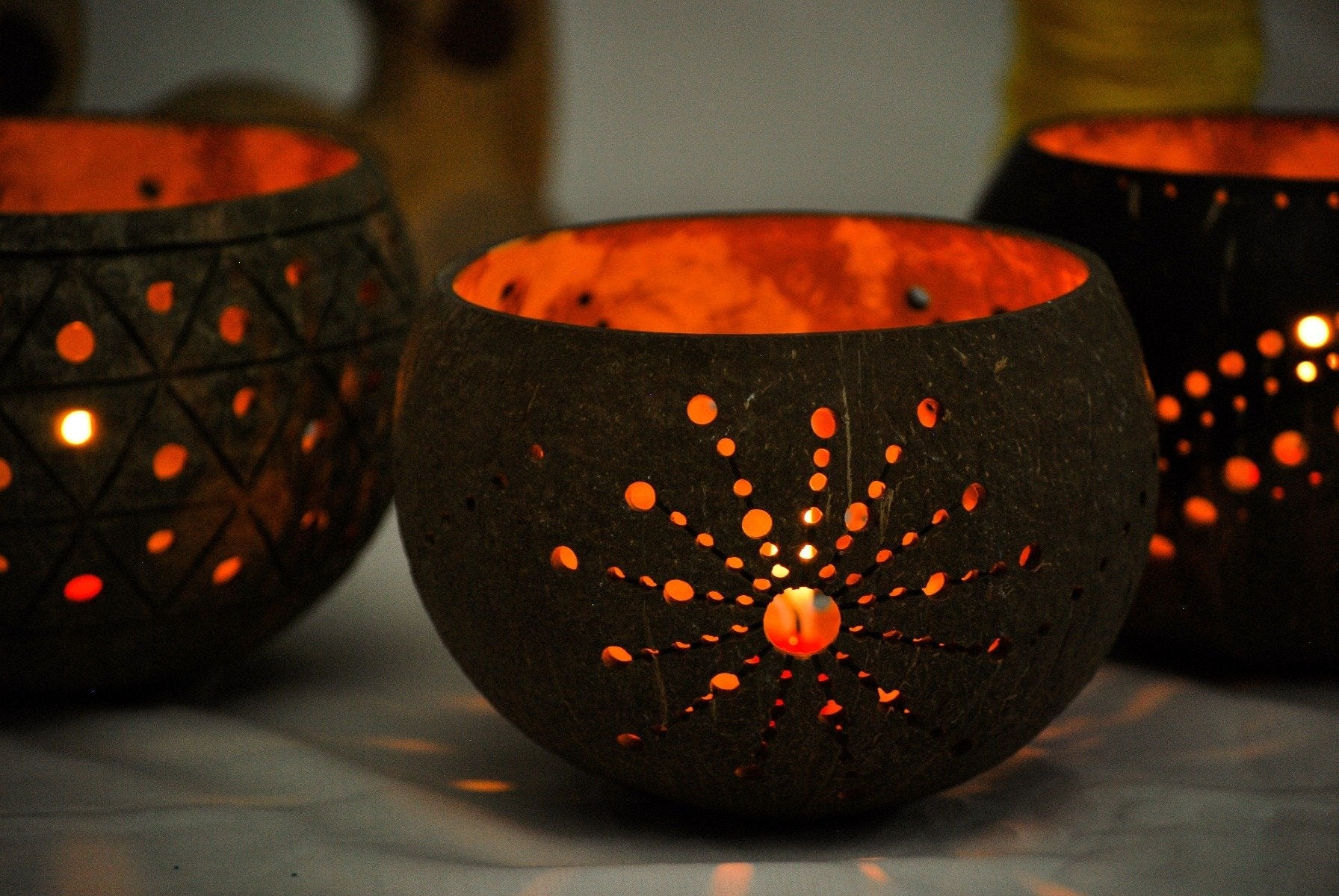 Home & Garden Coco Candle holder- Stars of Saigon