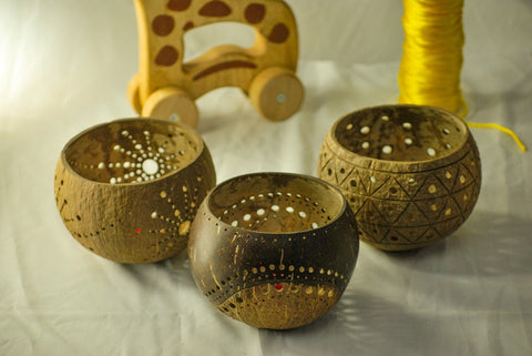 Home & Garden Coco Candle holder- The Moon light