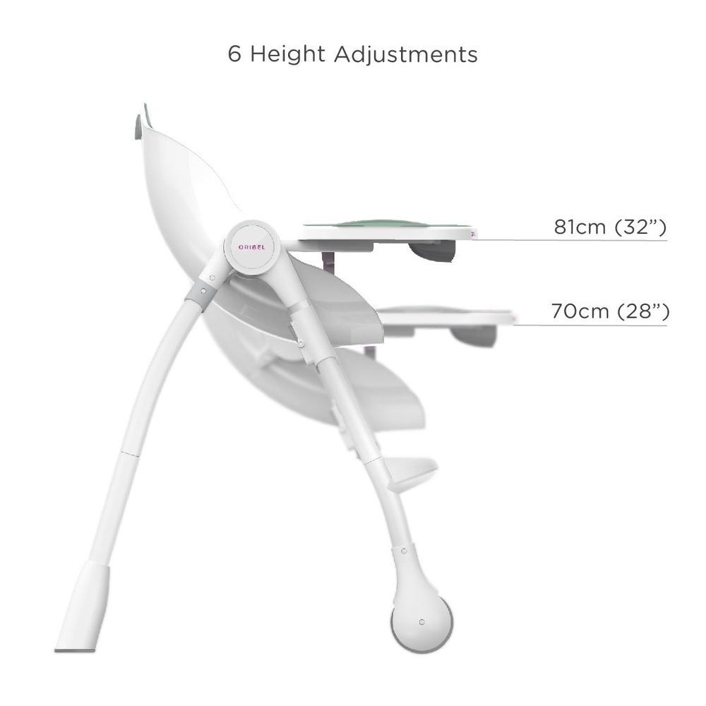 Baby Products Cocoon 3-Stage Toddler Feeding High Chair-Marshmallow