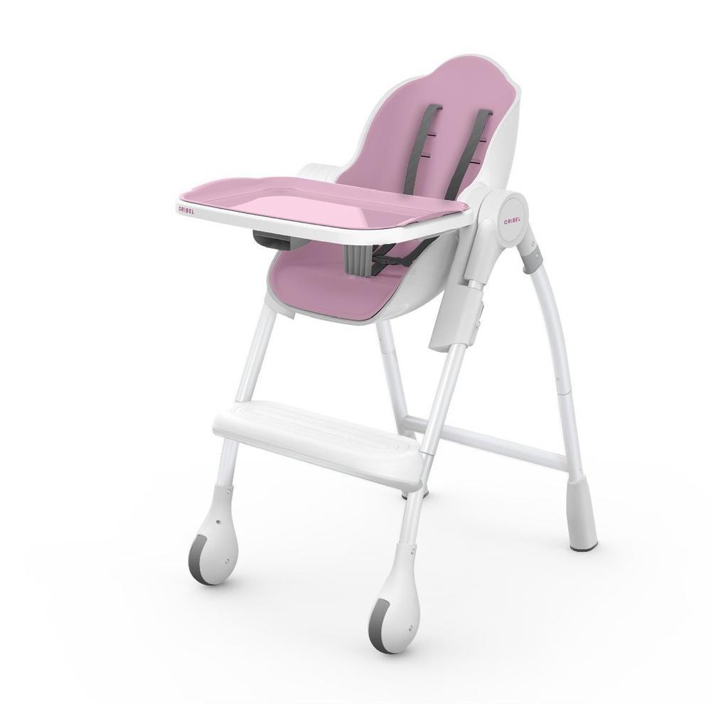 Baby Products Cocoon 3-Stage Toddler Feeding High Chair-Rose Meringue