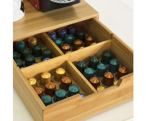 Coffee Machine Stand and Storage Box for Coffee Capsules