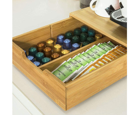 Coffee Machine Stand and Storage Box for Coffee Capsules